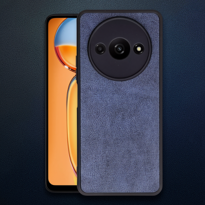 Xiaomi Redmi A3 4g Kılıf Aras Deri Kapak - Lacivert