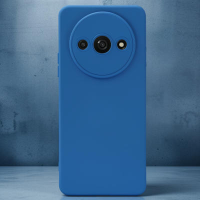 Xiaomi Redmi A3 4g Kılıf Nano İçi Kadife Silikon - Mavi