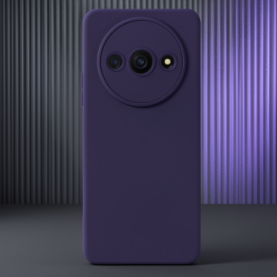 Xiaomi Redmi A3 4g Kılıf Nano İçi Kadife Silikon - Mor