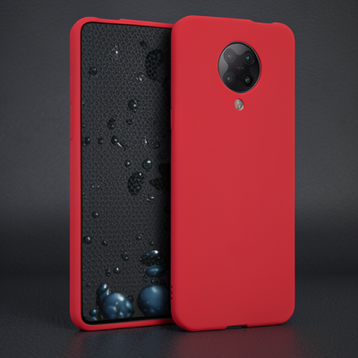 Xiaomi Redmi K30 Pro Kılıf Nano İçi Kadife Silikon - Sarı