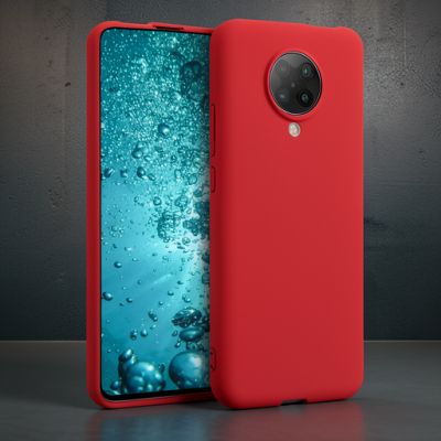 Xiaomi Redmi K30 Pro Kılıf Nano İçi Kadife Silikon - Yeşil