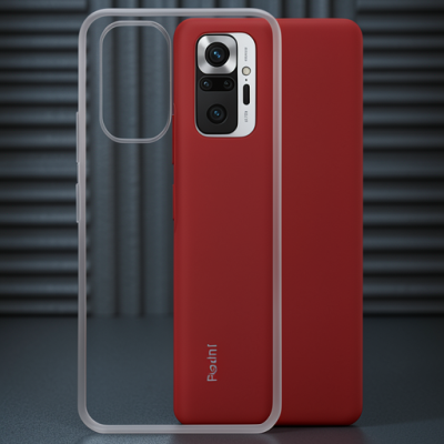 Xiaomi Redmi Note 10 Kılıf Lüx Şeffaf Silikon