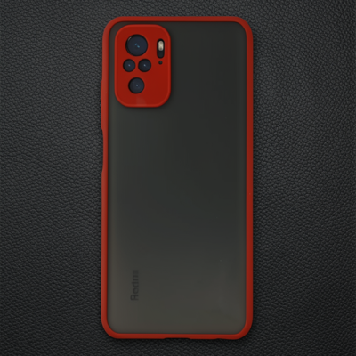 Xiaomi Redmi Note 10 Kılıf Montreal Silikon Kapak - Kırmızı