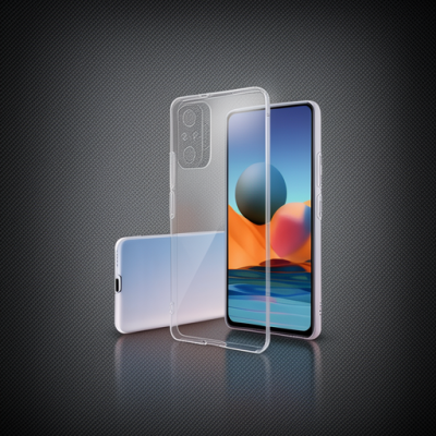 Xiaomi Redmi Note 10 Pro Kılıf Lüx Şeffaf Silikon