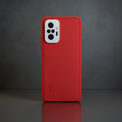 Xiaomi Redmi Note 10 Pro Kılıf Montreal Silikon Kapak - Gri