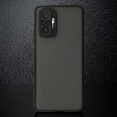 Xiaomi Redmi Note 10 Pro Kılıf Montreal Silikon Kapak - Siyah