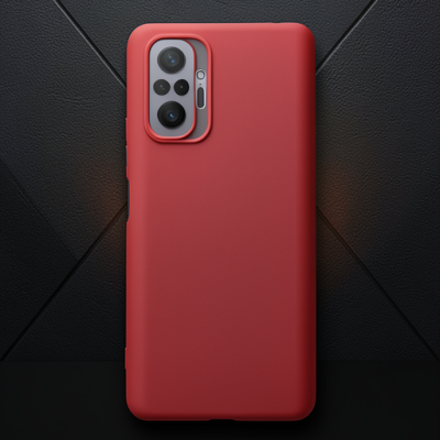 Xiaomi Redmi Note 10 Pro Kılıf Nano İçi Kadife Silikon - Gri