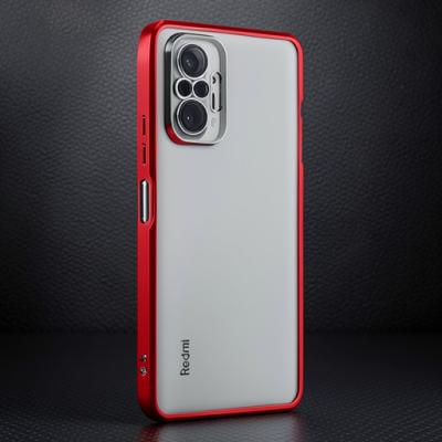 Xiaomi Redmi Note 10 Pro Kılıf Razer Lensli Silikon - Yeşil