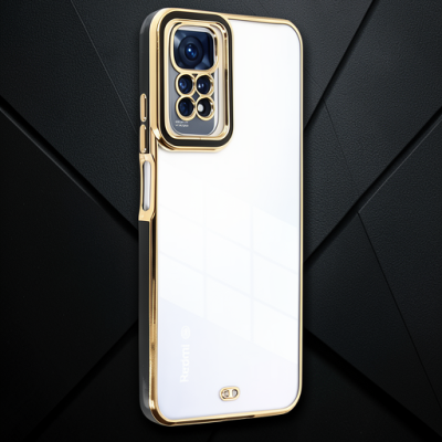 Xiaomi Redmi Note 11 Kılıf Liva Lens Silikon - Siyah