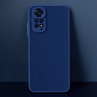Xiaomi Redmi Note 11 Kılıf Montreal Silikon Kapak - Lacivert