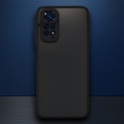 Xiaomi Redmi Note 11 Kılıf Montreal Silikon Kapak - Siyah