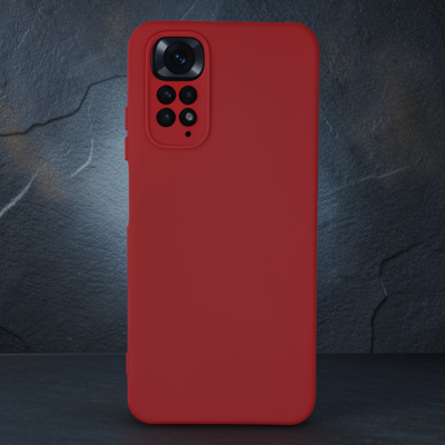 Xiaomi Redmi Note 11 Kılıf Nano İçi Kadife Silikon - Sarı