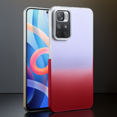 Xiaomi Redmi Note 11 Pro Glossy Kapak - Çöl Titanyum