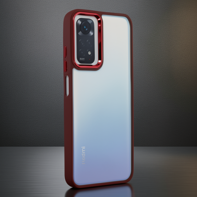 Xiaomi Redmi Note 11 Pro Kılıf Dora Kapak - Kırmızı