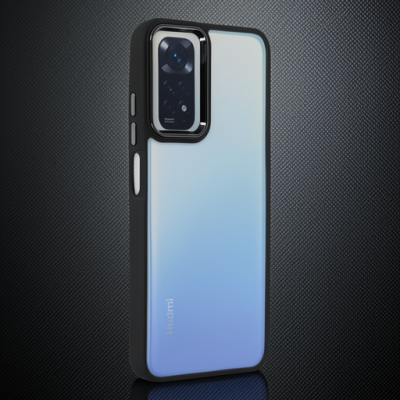 Xiaomi Redmi Note 11 Pro Kılıf Dora Kapak - Siyah