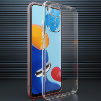 Xiaomi Redmi Note 11 Pro Kılıf Lüx Şeffaf Silikon