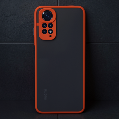 Xiaomi Redmi Note 11 Pro Kılıf Montreal Silikon Kapak - Kırmızı