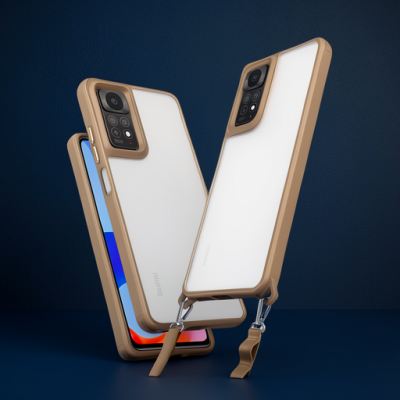 Xiaomi Redmi Note 11 Pro Kılıf Penta Silikon Kılıf - Çöl Titanyum