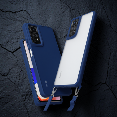 Xiaomi Redmi Note 11 Pro Kılıf Penta Silikon Kılıf - Lacivert