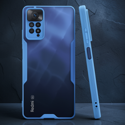 Xiaomi Redmi Note 11 Pro Kılıf Platin Silikon - Mavi