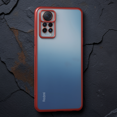 Xiaomi Redmi Note 11 Pro Kılıf Razer Lensli Silikon - Gold
