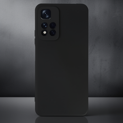 Xiaomi Redmi Note 11 Pro Plus 5g Kılıf Nano İçi Kadife Silikon - Siyah