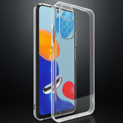 Xiaomi Redmi Note 11s Kılıf Lüx Şeffaf Silikon