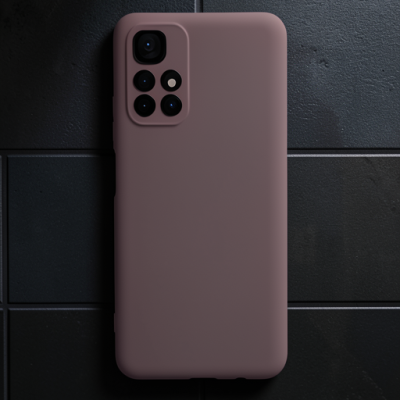 Xiaomi Redmi Note 11t Kılıf Nano İçi Kadife Silikon - Lila