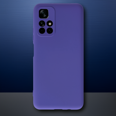 Xiaomi Redmi Note 11t Kılıf Nano İçi Kadife Silikon - Mor