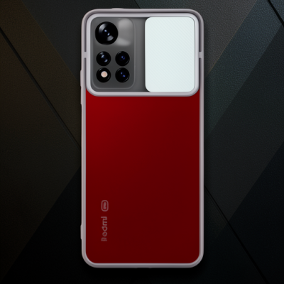 Xiaomi Redmi Note 11t Kılıf Palm Buzlu Kamera Sürgülü Silikon - Turkuaz