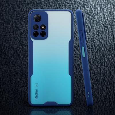 Xiaomi Redmi Note 11t Kılıf Platin Silikon - Lacivert