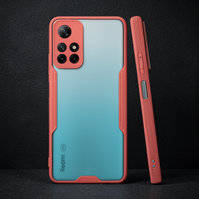 Xiaomi Redmi Note 11t Kılıf Platin Silikon - Pembe
