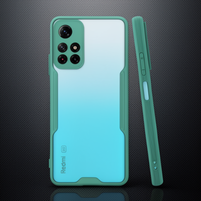 Xiaomi Redmi Note 11t Kılıf Platin Silikon - Yeşil