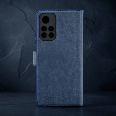 Xiaomi Redmi Note 11t Kılıf Trend S Plus Kapaklı Kılıf - Lacivert
