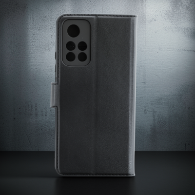 Xiaomi Redmi Note 11t Kılıf Trend S Plus Kapaklı Kılıf - Siyah