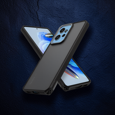 Xiaomi Redmi Note 12 4g Kılıf Elegant Kapak - Siyah