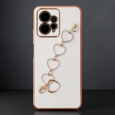 Xiaomi Redmi Note 12 4g Kılıf Esila Silikon - Beyaz