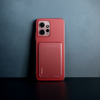 Xiaomi Redmi Note 12 4g Kılıf Kart Şeffaf Silikon - Şeffaf