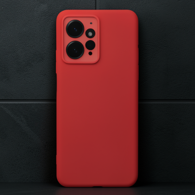 Xiaomi Redmi Note 12 4g Kılıf Nano İçi Kadife Silikon - Pudra