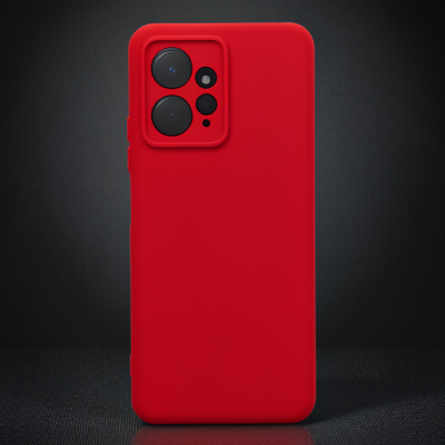 Xiaomi Redmi Note 12 4g Kılıf Nano İçi Kadife Silikon - Sarı
