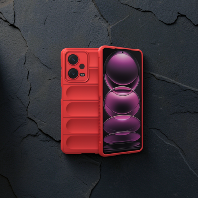 Xiaomi Redmi Note 12 4g Kılıf Optimum Silikon - Kırmızı