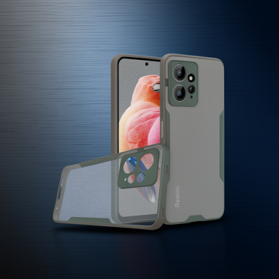 Xiaomi Redmi Note 12 4g Kılıf Platin Silikon - Yeşil