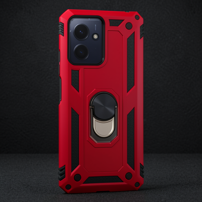 Xiaomi Redmi Note 12 4g Kılıf Sofya Yüzüklü Silikon Kapak - Gold