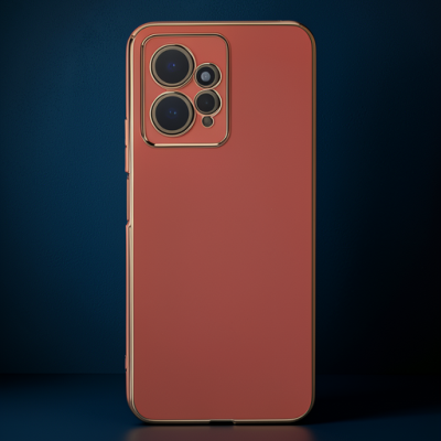 Xiaomi Redmi Note 12 4g Kılıf Volet Silikon - Kırmızı
