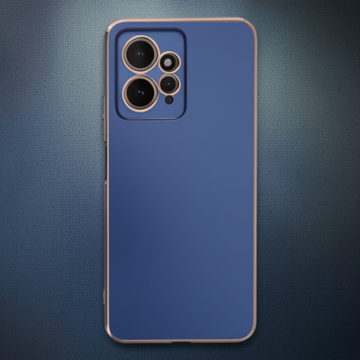Xiaomi Redmi Note 12 4g Kılıf Volet Silikon - Mavi