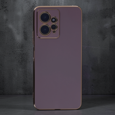 Xiaomi Redmi Note 12 4g Kılıf Volet Silikon - Mor