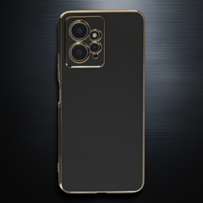 Xiaomi Redmi Note 12 4g Kılıf Volet Silikon - Siyah