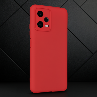 Xiaomi Redmi Note 12 5g Kılıf Nano İçi Kadife Silikon - Sarı