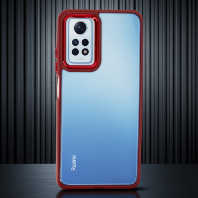 Xiaomi Redmi Note 12 Pro 4g Kılıf Dora Kapak - Kırmızı