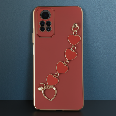 Xiaomi Redmi Note 12 Pro 4g Kılıf Esila Silikon - Kırmızı